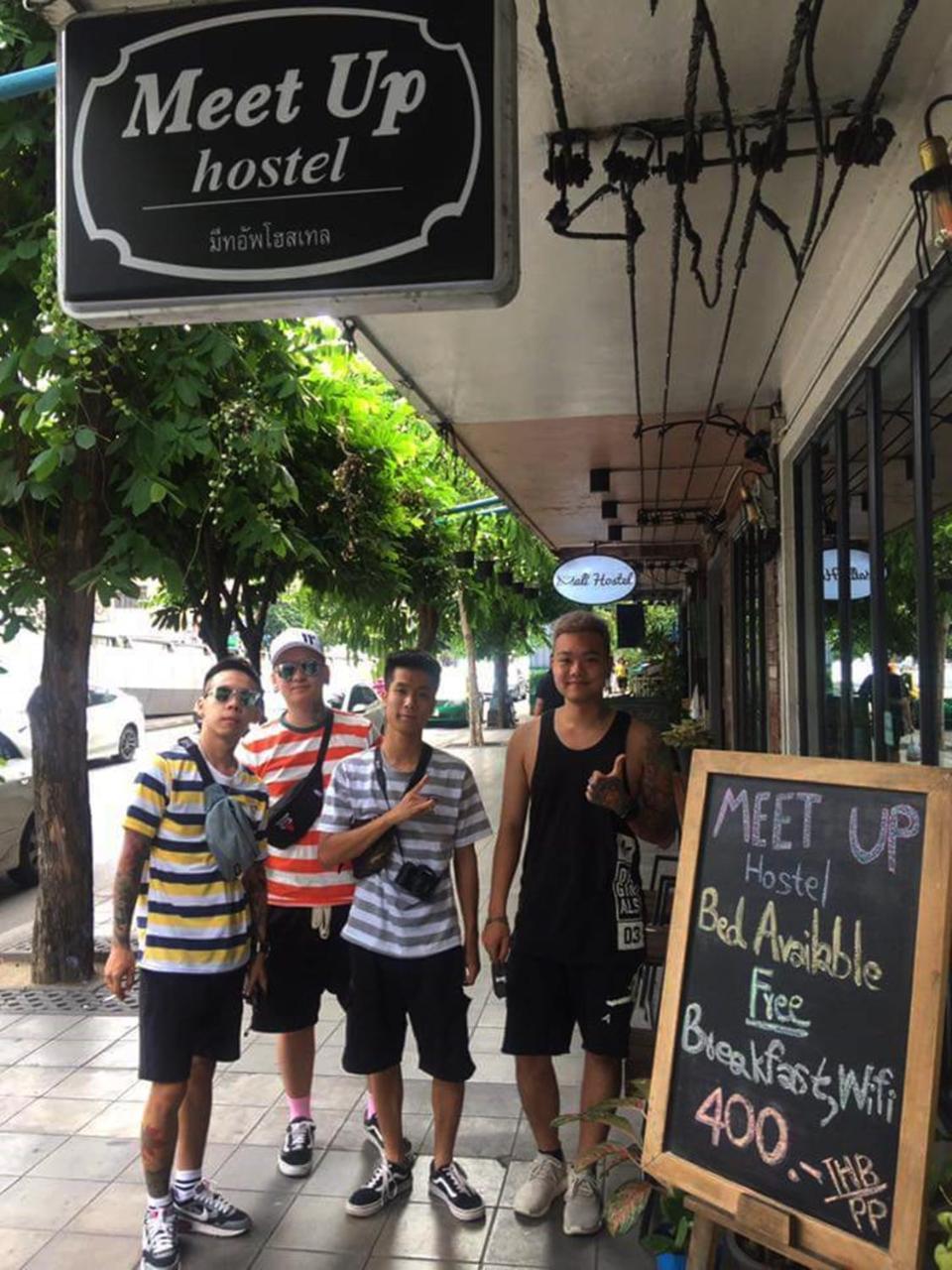 Meet Up Hostel Bangkok Zewnętrze zdjęcie